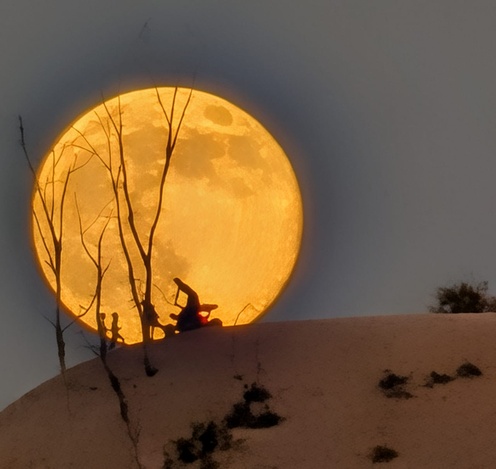 L'Astre du Désert par Mathieu B.
